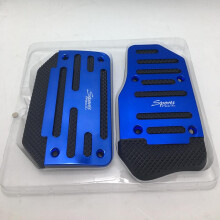 (Blue, Usual Automatic-2pcs) Anti Skid Pedal For Car Accessories Set Automobile Car Foot Pedal Throttle