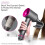 Hair Dryer Inner Filter + Outer Filter Cage Replacement for  HD01 HD03 HD08 Models A 5