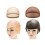 Breathable Bald Cap Featuring Extended Ears Bald Head Wig Cap For Comedy Shows Color 2