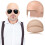 Breathable Bald Cap Featuring Extended Ears Bald Head Wig Cap For Comedy Shows Color 6