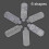 Christmas Themed Silicone Nail Art Template Featuring 3D Patterns Snowflake B 6