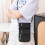 Blocking Passport Holder With Adjustable Crossbody Strap Essential Neck Wallet Green 8