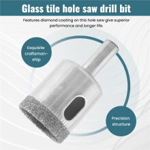 25mm Glass Ceramic Tile Hole Saw Drill Bit Cutter