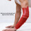 Compression Wrap Belt Quick Release Fitness Strap Boosting Training Efficiency Red 10