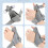 Improved Stability Wrist Brace Support with Rotary Control for Comfort Support Gray OS 2