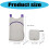 20L Travel Backpack Adjustable Shoulder Strap Hiking Backpack for Trekking Dark purple. 4