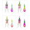 Waterproof Squid Baits Light High Brightness LED Squid Fishing Light Easy Single eye 10 8