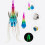 Waterproof Squid Baits Light High Brightness LED Squid Fishing Light Easy Single eye 10 9