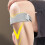 Breathable Knee Brace Customizable Fit Silicone Padding Joint Protections Gray 7