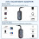 Transmitter Receiver,  5.4 Adapter, 2 in 1 Wireless  3.5mm Aux Audio Transmitter Receiver 3