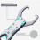 Aluminum Gripper Built in Scale for Efficient Fish Removal and Silver pattern with 6