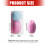 Lip Mask Fruit Flavored Compactly Egg Design Lip Balm Featuring Fuzzy Chain 05color 9