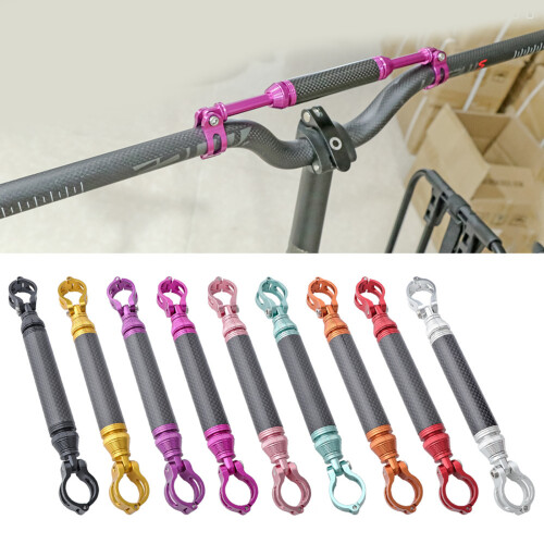 Foldable Handlebar Bikes Light Phone Attachments Features High Load Capacity 14CM rose red 2