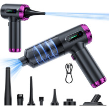 Aspirapolvere portatile senza filo - RNCYN - Potente aspirazione 17000PA - Motore brushless - Display digitale