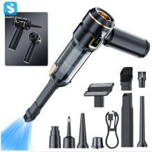 Aspirapolvere portatile senza filo - RNCYN - 16000 Pa - Senza filo - 6000 mAh - Schermo LED - Bidone dei rifiuti 0,5 L - Durata 30-45 min