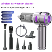 Aspirapolvere per auto senza filo - RNCYN - Potenza 120W - 18000Pa - 3 velocità - Capacità del contenitore 0,4L