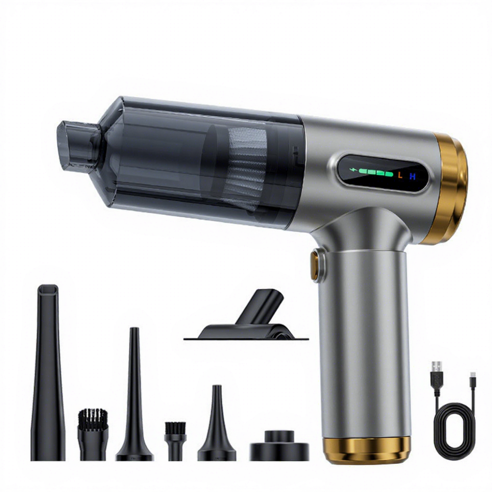 Cordless Handheld Vacuum Cleaner - Rncyn - Powerful Suction 17000Pa - Brushless Motor - 0.4L Collector Capacity 9486689757953