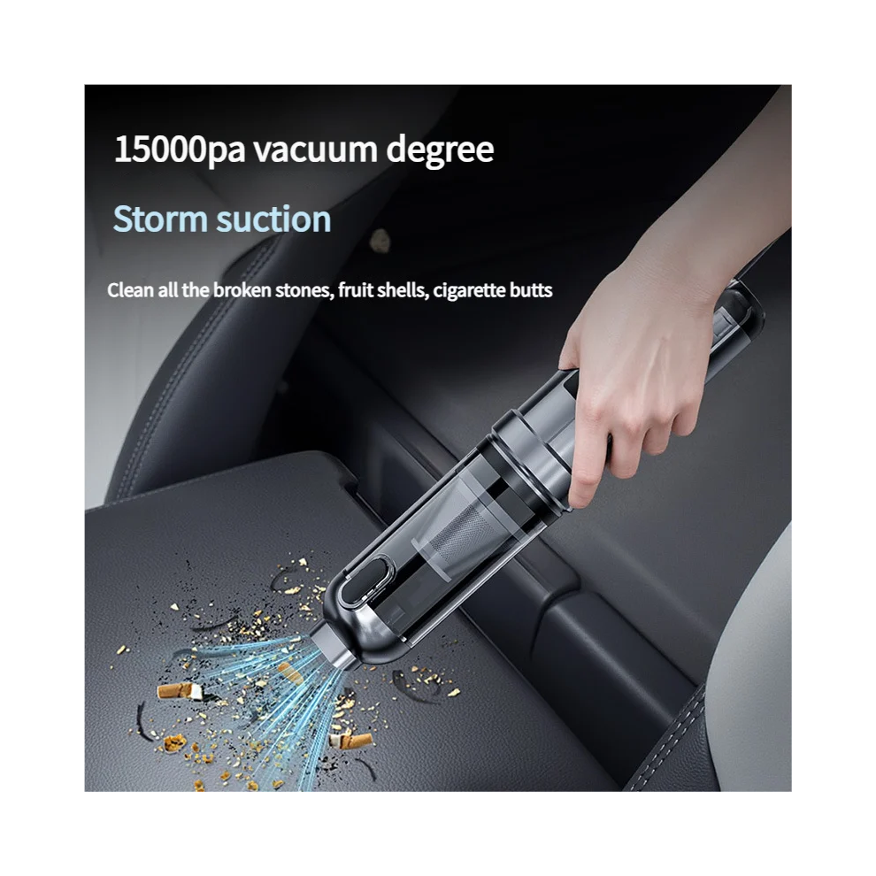 Cordless Car Vacuum Cleaner - Rncyn - Powerful Suction 17000Pa - Mini Handheld Vacuum Cleaner - Built-In Blower 9486689758189
