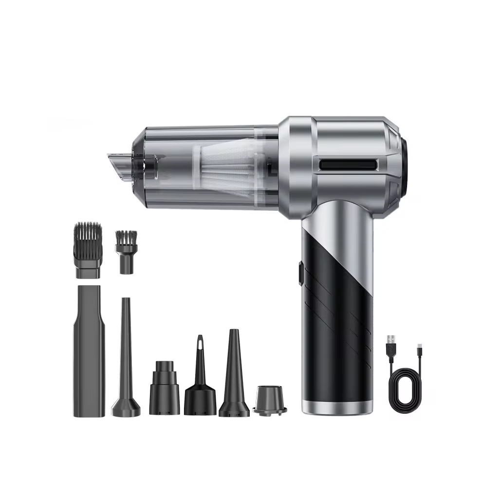 Cordless Car Vacuum Cleaner - Rncyn - 16000Pa Suction Power - Brushless Motor - Portable & Foldable 9486689759926
