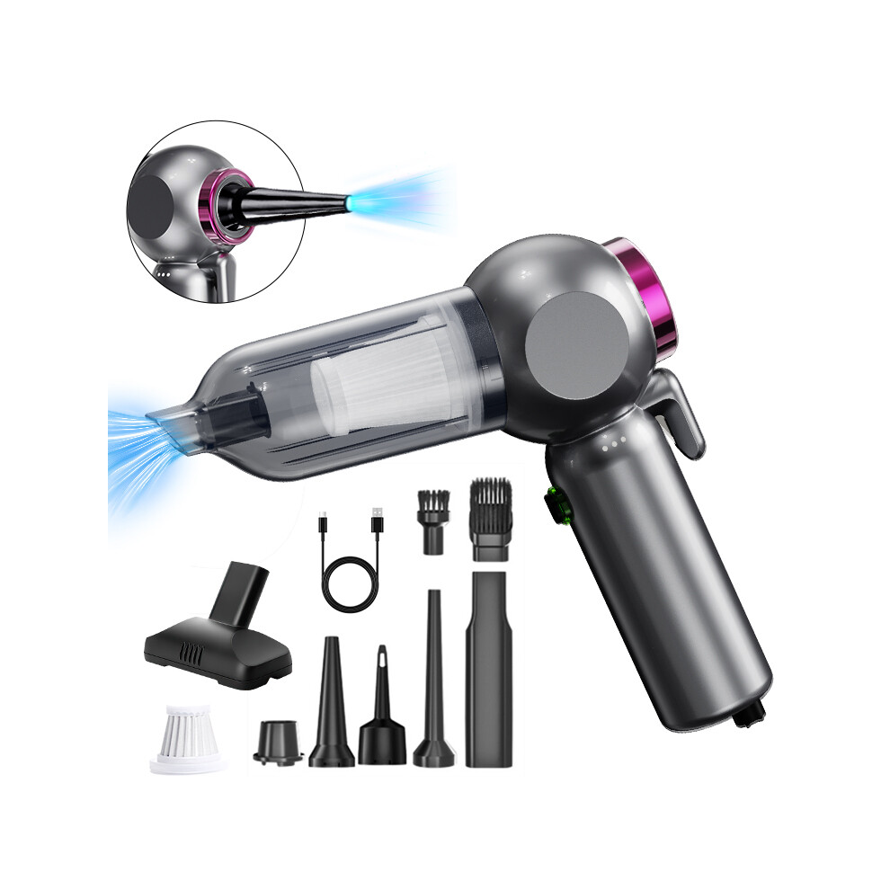 Cordless Car Vacuum Cleaner - Rncyn - Power 18000Pa - Battery 6000Mah - Runtime 25-30 Min - Type-C Charging 9106058684627