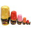 Traditional Russian Nesting Doll 6Layer Matryoshka Doll Educational Stacking Toy Pink 8