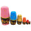 Traditional Russian Nesting Doll 6Layer Matryoshka Doll Educational Stacking Toy Pink 9