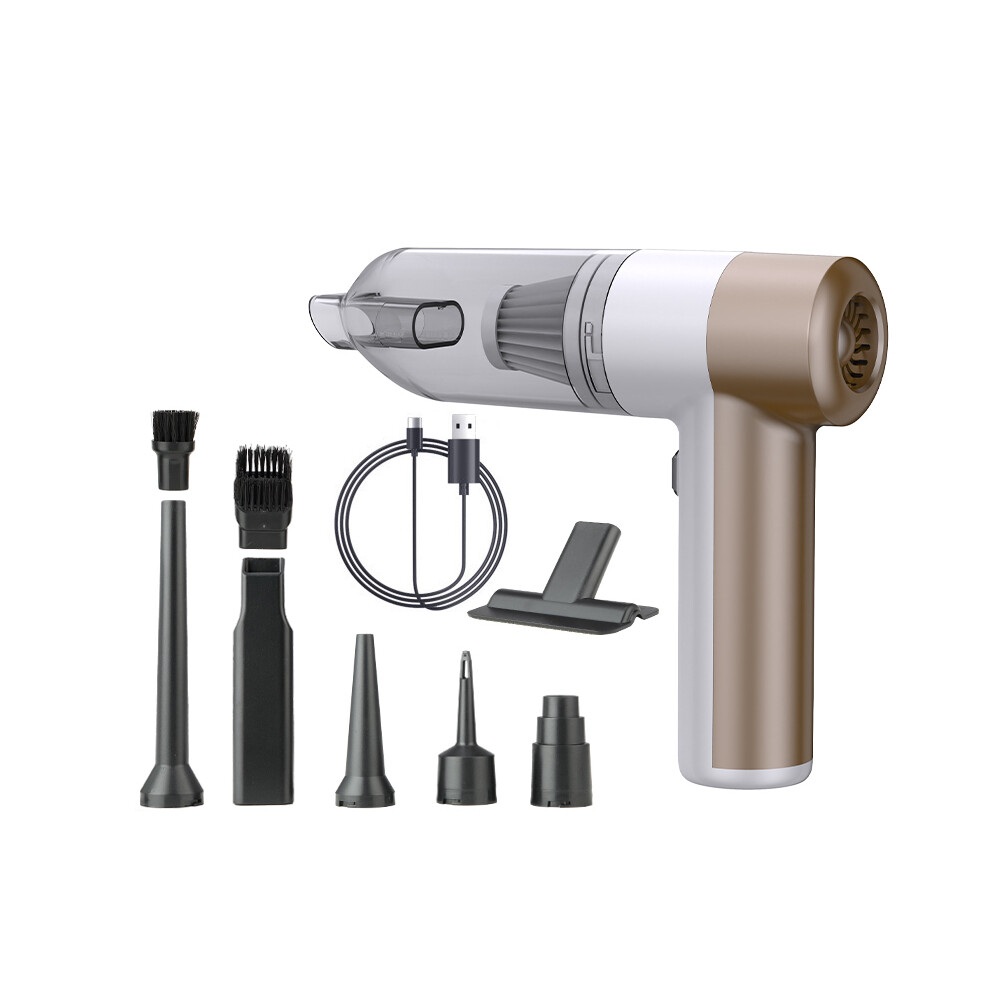 Cordless Car Vacuum Cleaner - Rncyn - Power 120W - Suction 12000 Pa - Dust Bin Capacity 0.4L 9106058686539