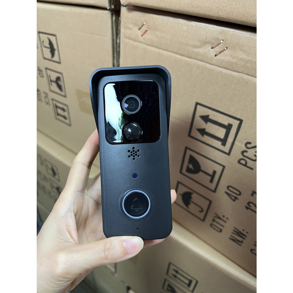 Wireless Video Doorbell - Rncyn - T32 5G - 1080P - Two-Way Intercom - Wifi - Black - 135 Viewing Angle 9486689673185