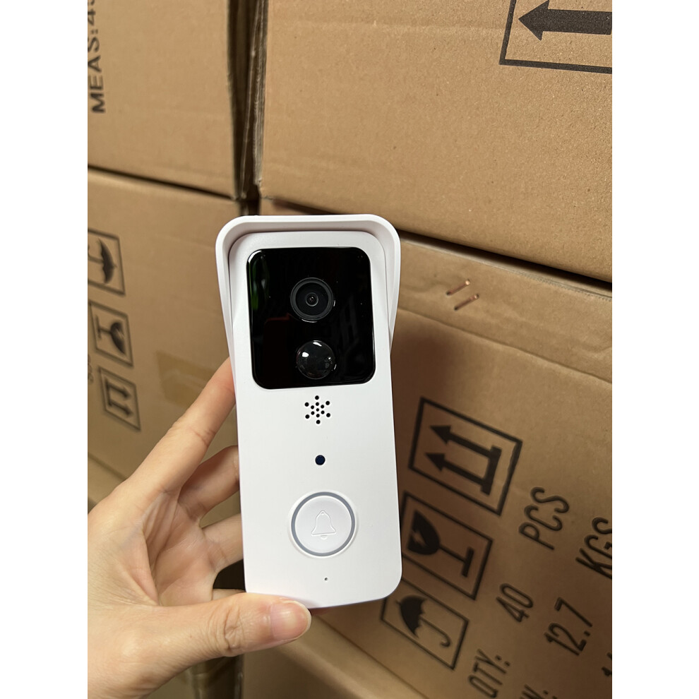 Wireless Video Doorbell - Rncyn - 1080P - White - Two-Way Intercom - 5Ghz & 2.4Ghz - 135 Viewing Angle 9486689673178