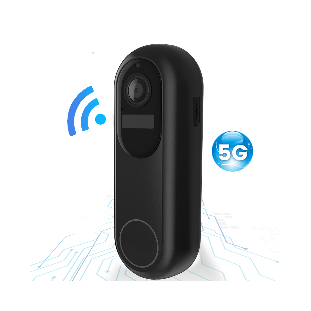 Wireless Video Doorbell - Rncyn - T31 - 1080P - Two-Way Intercom - Tuya And Alexa Compatible - 135 Viewing Angle 9486689673239