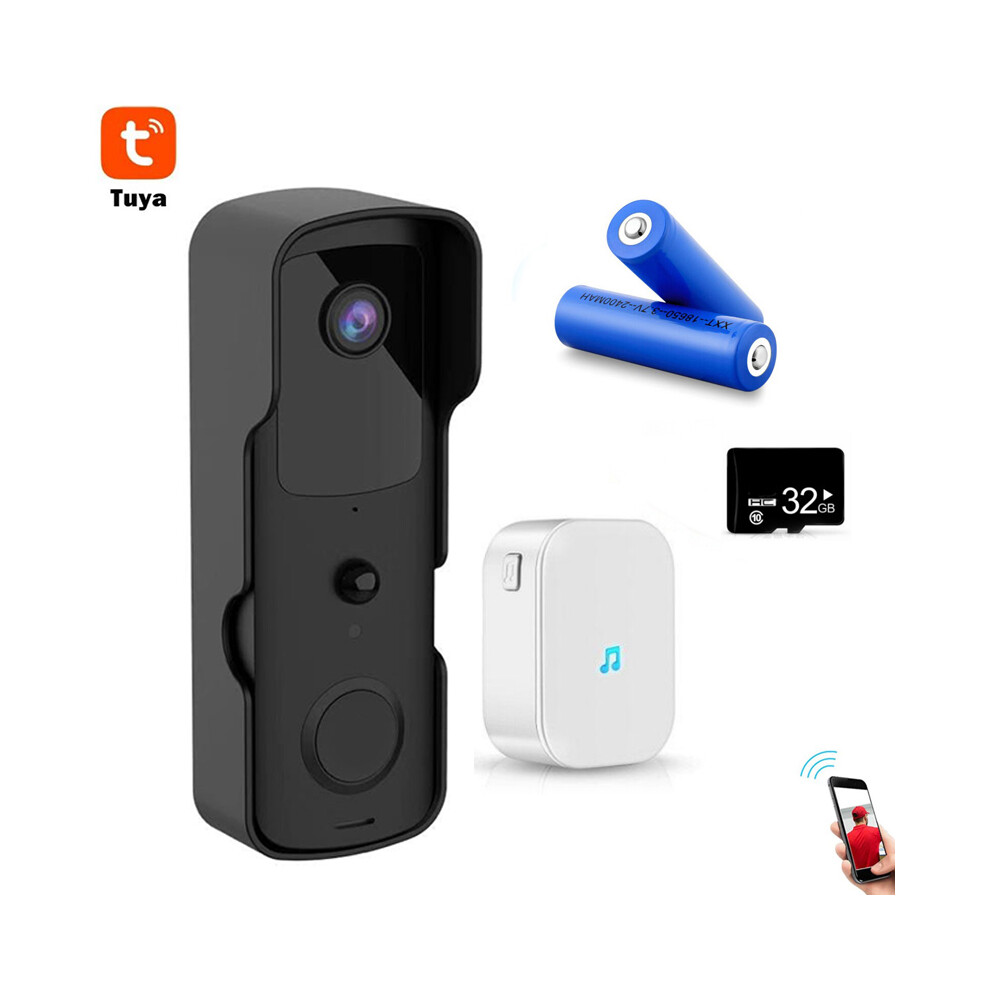 Smart Video Doorbell - Rncyn - 1080P Hd - Wifi - Two-Way Intercom - Ios Android App - Security Camera 9486689673093