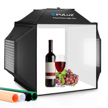 Tente studio photo pliable - RNCYN - 40 cm - 72W - Lumière LED - Kit complet - Photographie de produits - Boîte souple