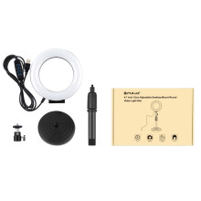 Anneau lumineux de bureau - RNCYN - 12cm - 4.7 pouces - LED - USB - 6000-6500k - 5W - Pliable - Commande de commutateur