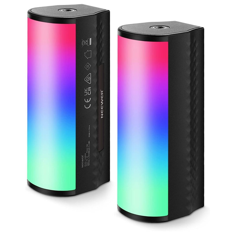 Rgb Magnetic Lamp - Rncyn - Set Of 2 - 360 - Full Color - Color Temperature 2500K-8500K - 10.8X4x4.4 Cm - 6W 9106058530870