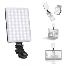 Lumière de clip pour selfie - RNCYN - 60 LED - Rechargeable - CRI 95+ - 3 modes - Double face - 3200k-5600k