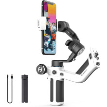 Stabilisateur à cardan pour smartphone - RNCYN - SCORP Mini P - 3 axes - Support de téléphone - Rotation 360