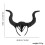 (Black Silver Horn) Party Halloween Chic Headband Includes Spooky White Veil Horns And Colorful 1