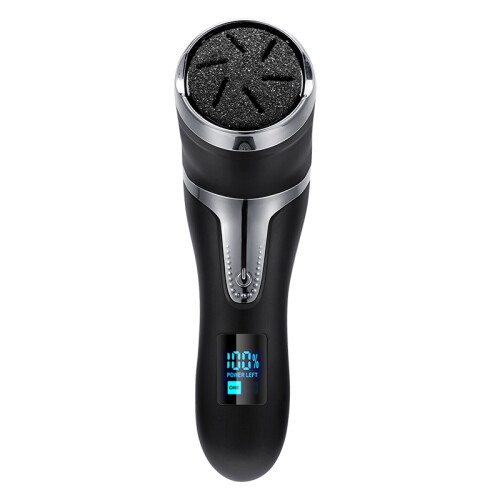 Éliminateur de callosités électrique - RNCYN - USB rechargeable - Portable - Conception de mode - Noir