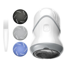 Ponceuse électrique pour pieds - RNCYN - Modèle S161 - Blanc - Batterie 500 mAh - Faible vitesse 1600 tr/min