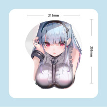 (Wristband) Pad Mouse Twodimensional 3d Chest Anime Threedimensional Creative Beauty Cute