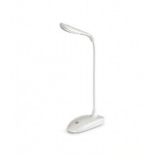 (White) Led Desk Lamp For Students With Dimmable Eyecare Lighting Home Bedside Office