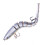 High Strengths Slow Sinking Baits Features Flexible Tail And Double Hook Set 3 8