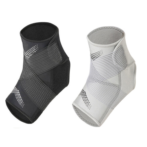Breathable Ankle Support Adjustable for Comfort in Extended Sports Training Black L 2