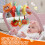 Panda Plush Infant Toy Carriage Hanger Sensory Stimulation Early Learning 5