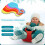 Beginner Use Slide Board NonSlip Texture Thickened Sliding Sled for Snow Grass Red 11
