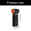 Plastic Snow Removal Tool with Ergonomic Handle for Patio Deck and Yard A 3