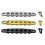 Electric Guitar Bridge Parts Thru Body Ferrule for Seamless String Alignment Silver 2