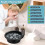 Foldable Face Bowl With Ice Retention System For Home Travel Use Face Basin Black 3