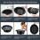 Foldable Face Bowl With Ice Retention System For Home Travel Use Face Basin Black 11