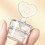 DIY Manicure Stamp Tool Reusable Heart Flower Pattern Clear Silicone Template love small 5